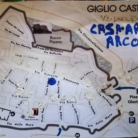 Apartman Casa Arcobaleno Giglio Castello